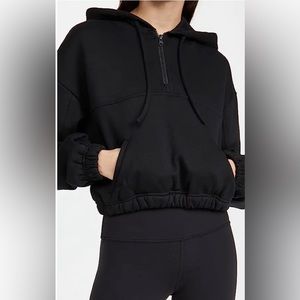 Alo Stadium Half-Zip Hoodie Size Small